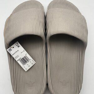 ADIDAS ADILETTE 22 SLIDE LIGHT GRAY #HQ4670 US MEN'S SIZE 14